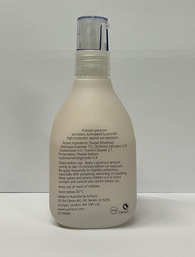 Jurlique SPF 30+ Sun Lotion 3.4 Fl Oz / 100ml - Broad Spectrum Sunscreen