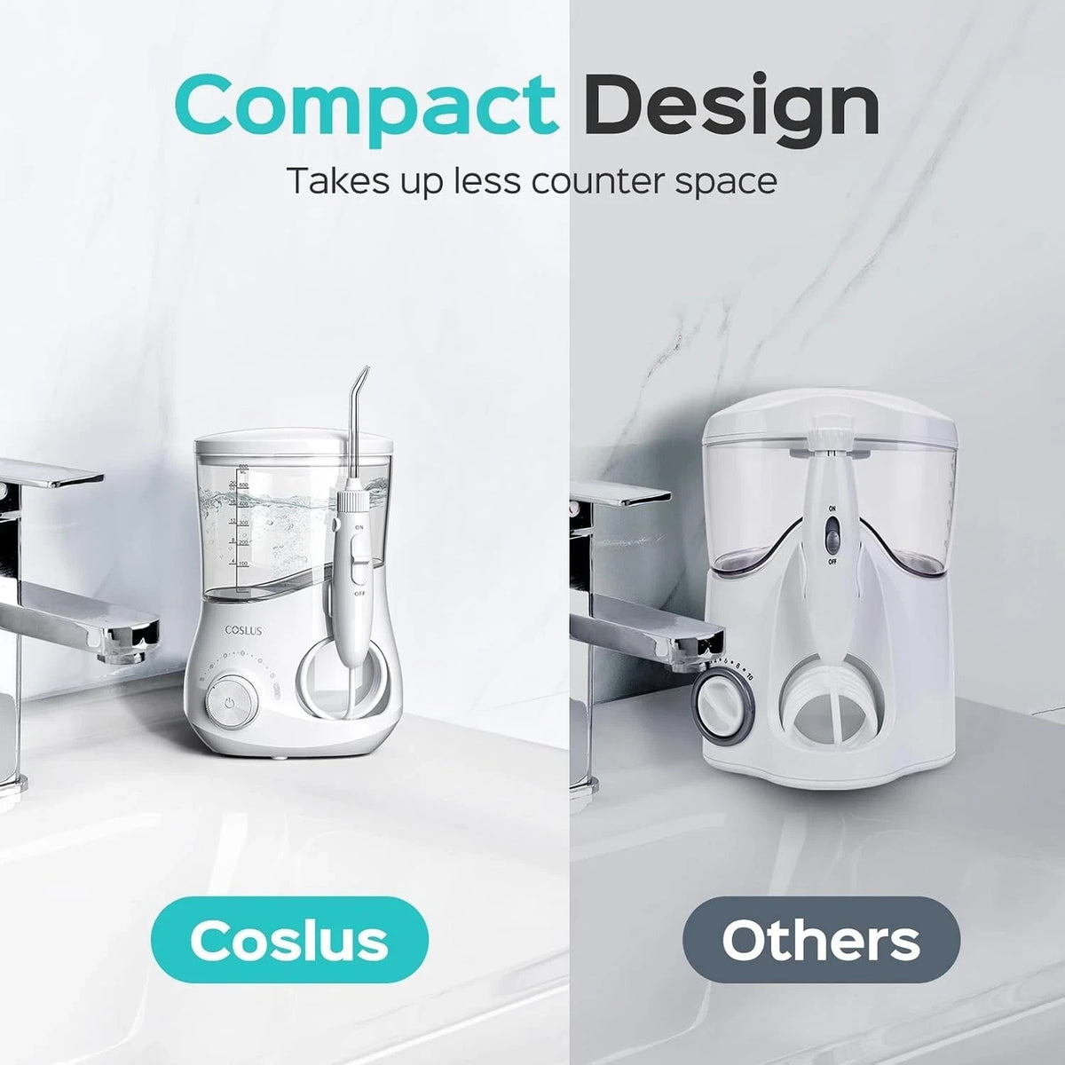 Electric Water Flosser for Teeth - Professional Oral Care with 12 Adjustable Settings