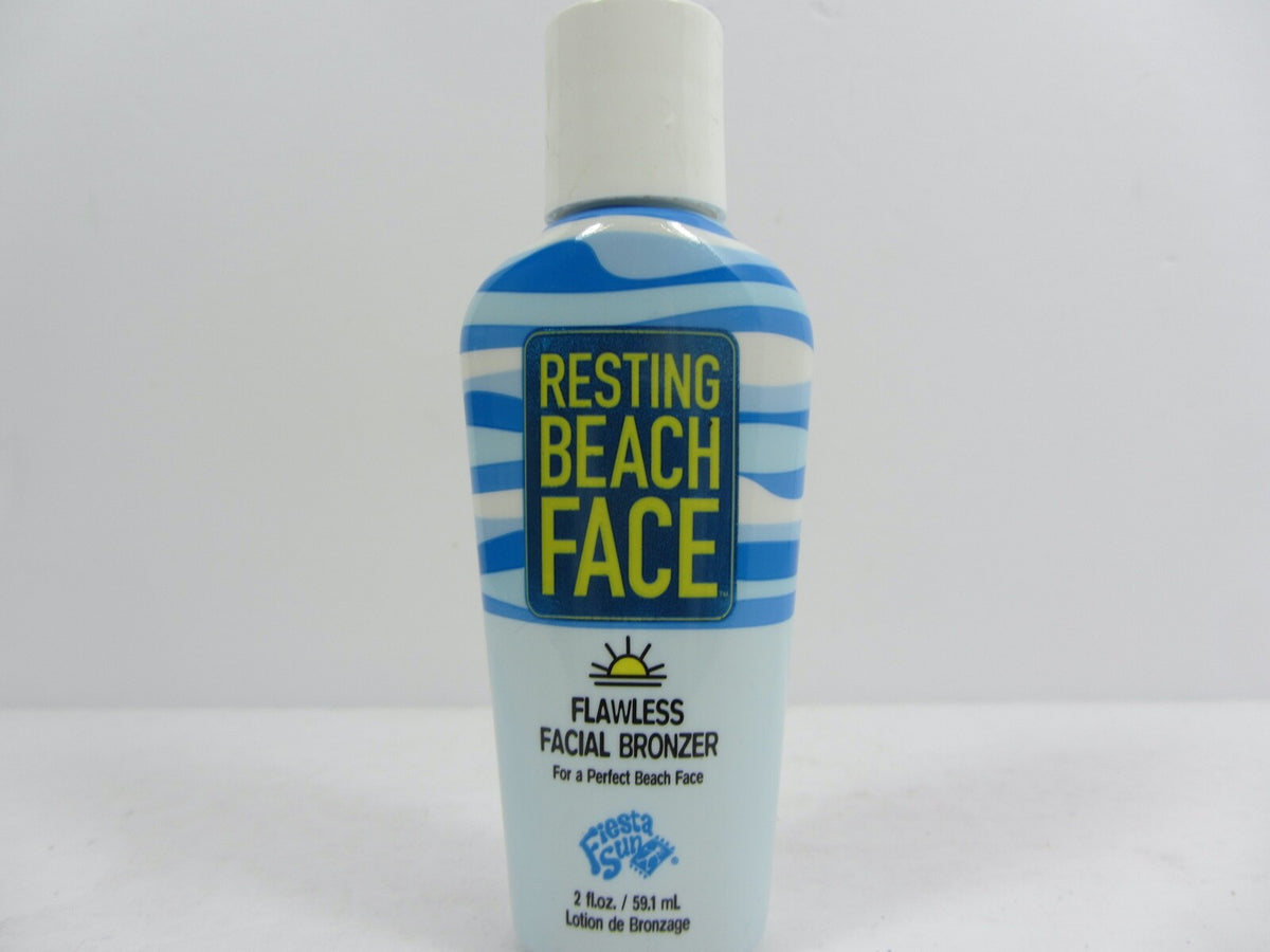 Facial Bronzer Tanning Lotion - Resting Beach Face by Fiesta Sun, 2 oz