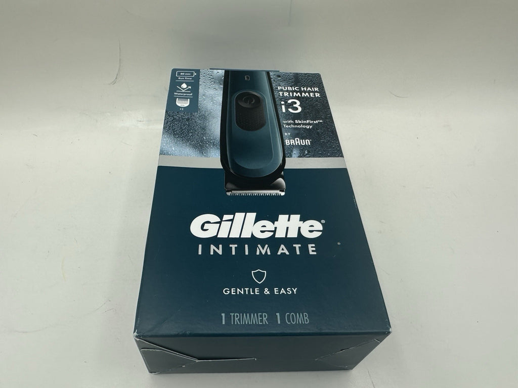 Cordless Waterproof Pubic Hair Trimmer for Men with Comb - Braun