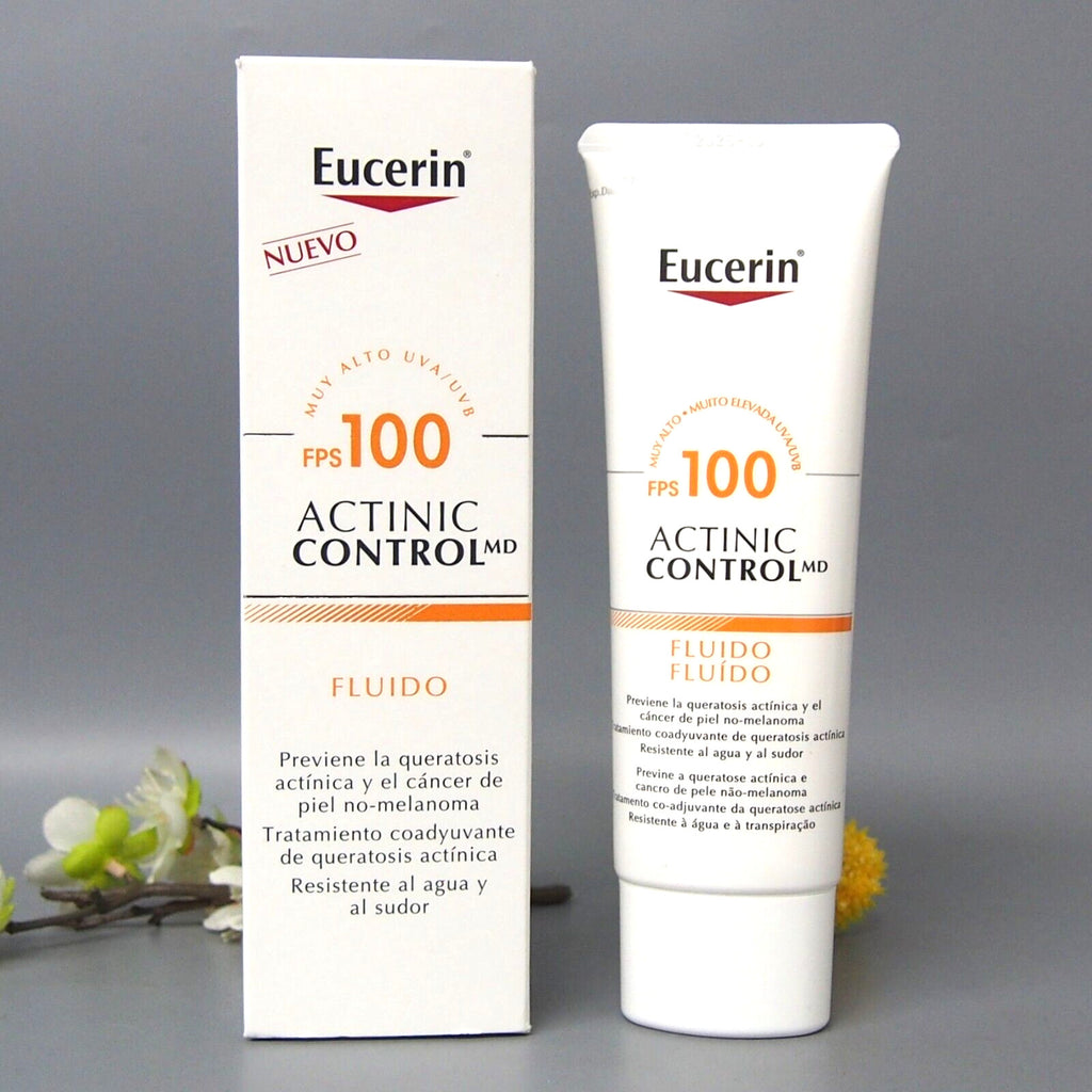 Eucerin Sun SPF 100 Fluid for Actinic Keratosis Prevention - 80ml