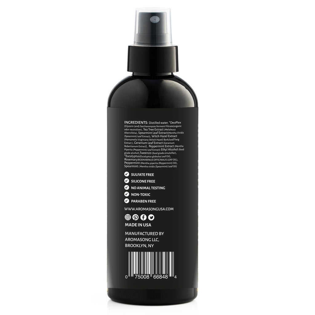 Natural Shoe Deodorizer and Foot Spray - 4 oz Pack of 2, Odor Eliminator