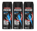 Men's Deodorant Body Spray 3 Pack - Axe Adrenalin 150ml