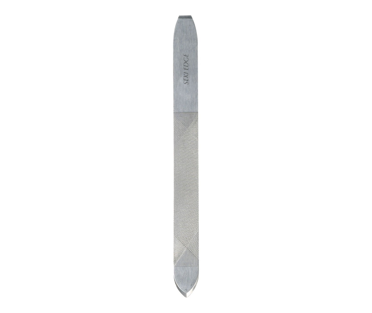 Stainless Steel Nail File with Pusher - Travel Friendly Manicure Tool