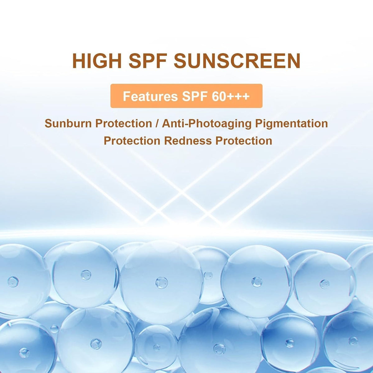 Tinted Sunscreen SPF 60 & Primer for All Skin Types - Hydrating & Pore-Blurring