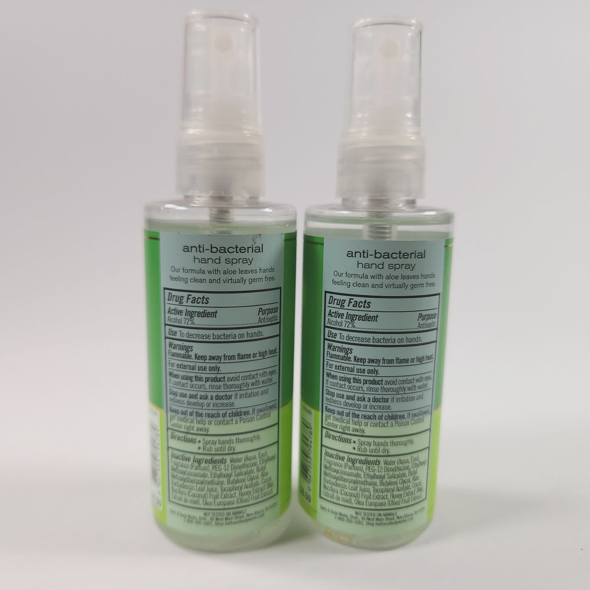 Eucalyptus Mint Hand Sanitizer Spray 3 Oz - 2 Pack