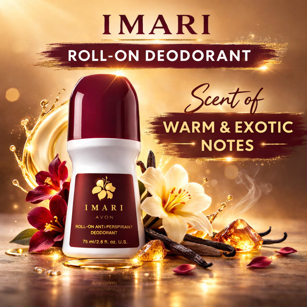 Avon Imari Roll-On Antiperspirant Deodorant Set - 4 Pack, 2.6 Fl Oz Each