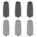 Replacement Roller Heads for Flawless Pedi Electric Foot File - 6 Pack