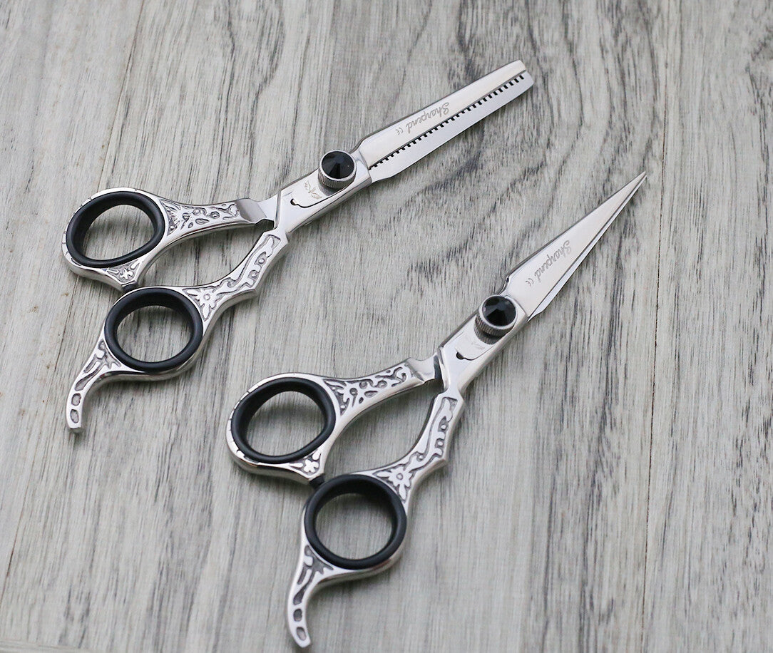 Professional Hairdressing Scissors Barber Salon Shears for Hair Cutting & Thinning