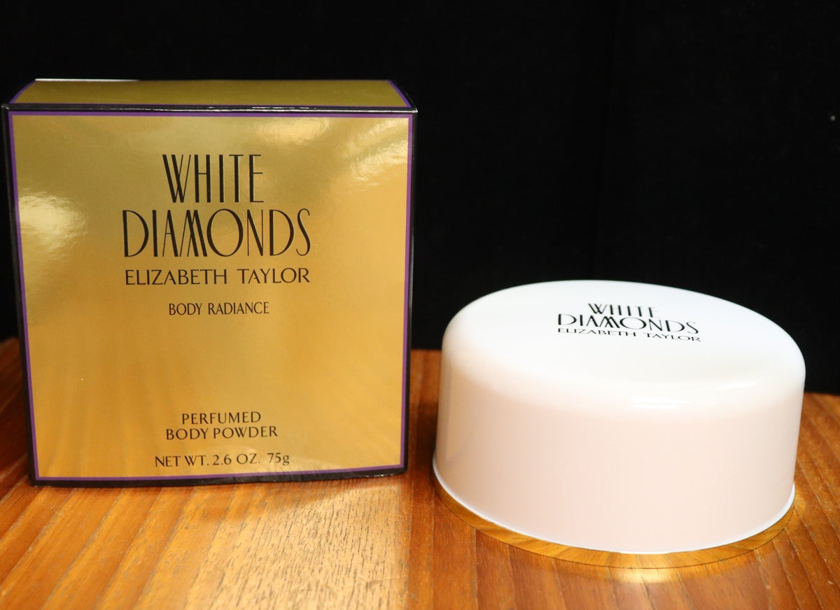 White Diamonds Body Radiance Perfumed Body Powder 2.6 oz - Elizabeth Taylor