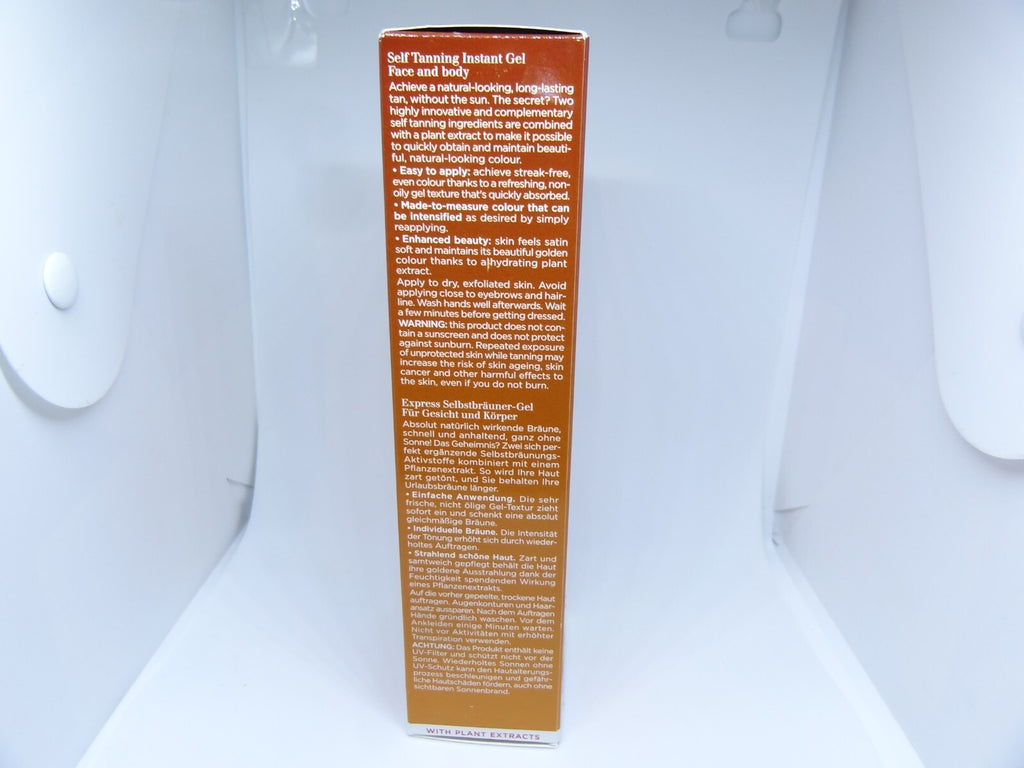 Clarins Self Tanning Instant Gel - Non-Oily, Fast Drying, Long-Lasting Tan 125mL