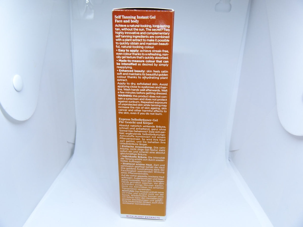 Clarins Self Tanning Instant Gel - Non-Oily, Fast Drying, Long-Lasting Tan 125mL