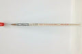 Tammy Taylor Custom Sable Nail Brush Flat/Red - Multiple Sizes
