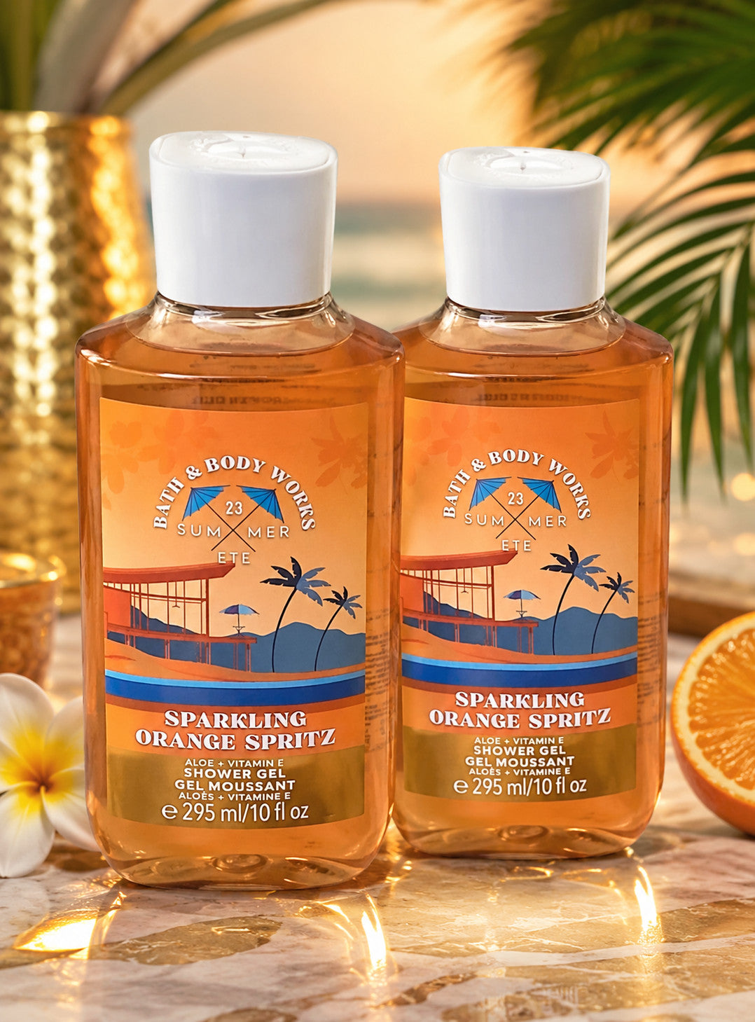Sparkling Orange Shower Gel - Bath & Body Works Body Wash