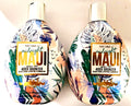 Brown Sugar Midnight Maui Double Shot 400X Bronzer Tanning Lotion 13.5oz - Pack of 2