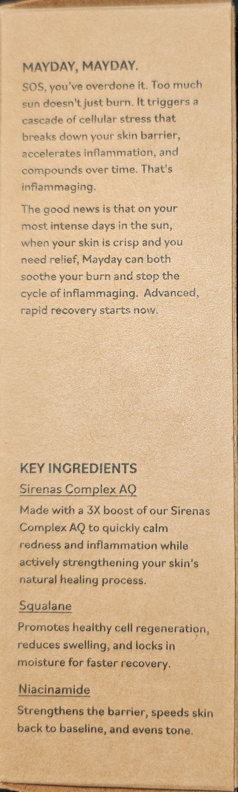 After Sun Lotion for Sunburn Relief & Skin Recovery - 2 Oz