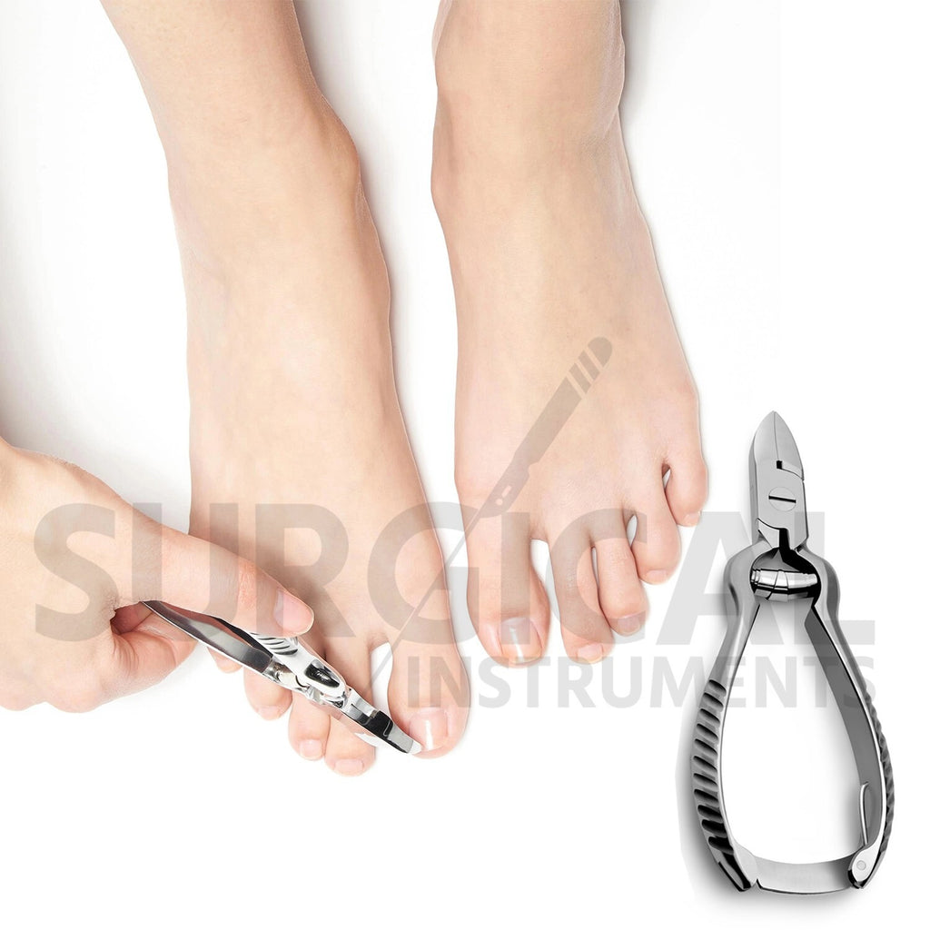 Professional Heavy Duty Steel Nail Clipper for Manicure & Pedicure