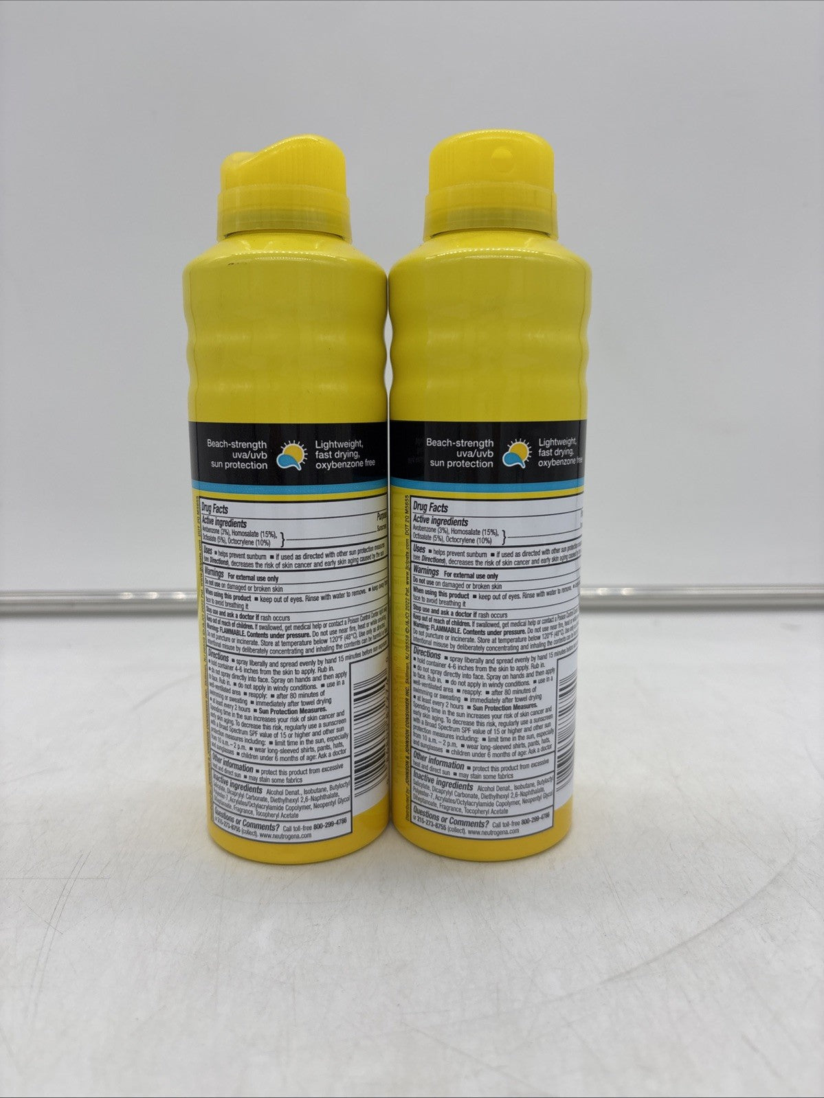Neutrogena Sunscreen Spray SPF 70 - Broad Spectrum Sun Protection 6.5 Oz