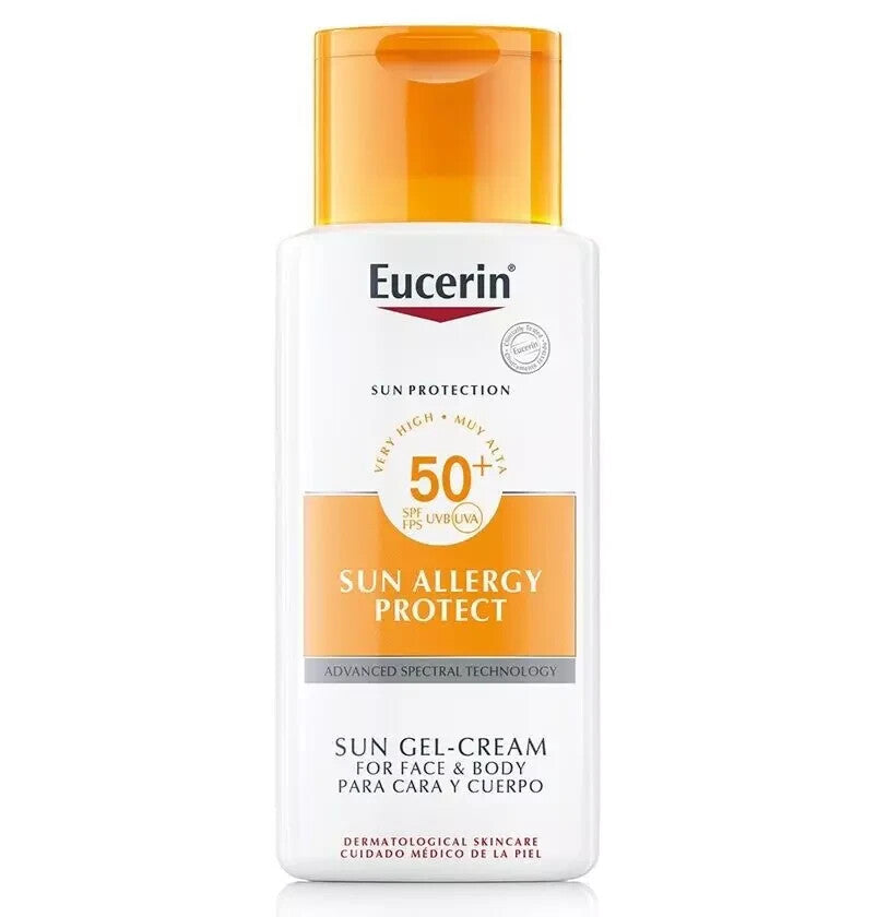 Eucerin Sun Allergy Protect SPF50+ Gel Cream 150ml Sensitive Skin Sunscreen