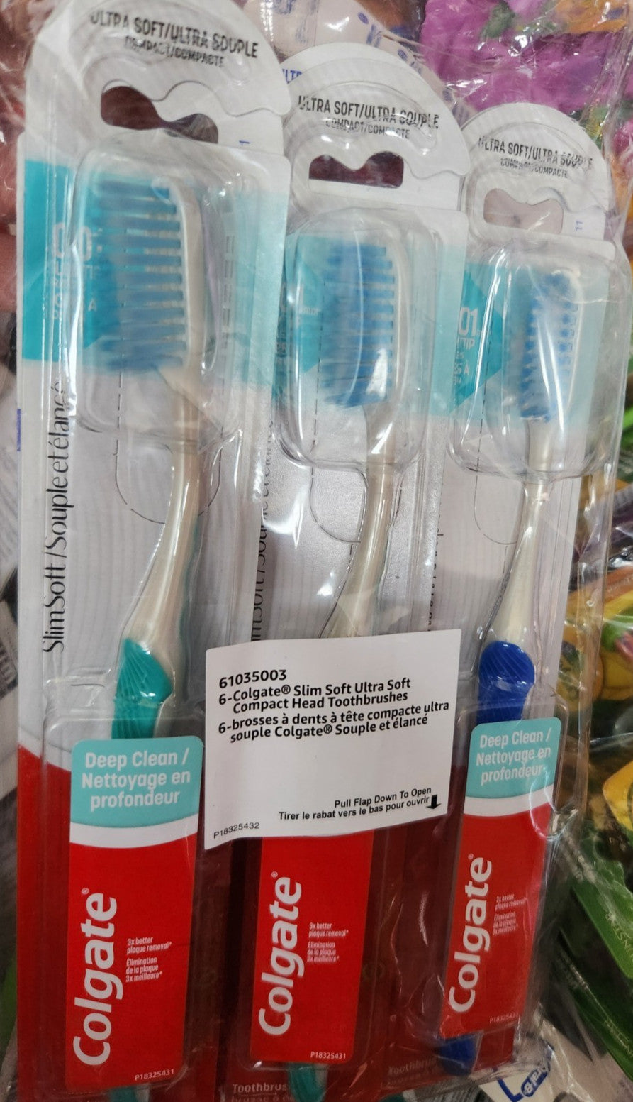 Pack of 6 Ultra Soft Deep Clean Toothbrushes for Gentle Oral Care