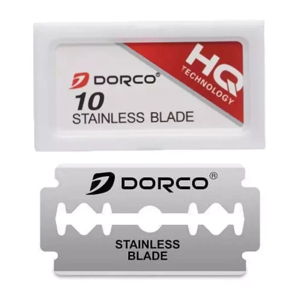 1000 Double Edge Razor Blades Platinum-Coated Stainless Steel - Universal Compatibility