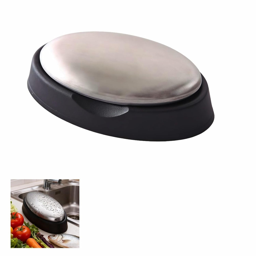 Stainless Steel Odor Removal Bar for Hands & Kitchen Use – Reusable & Durable