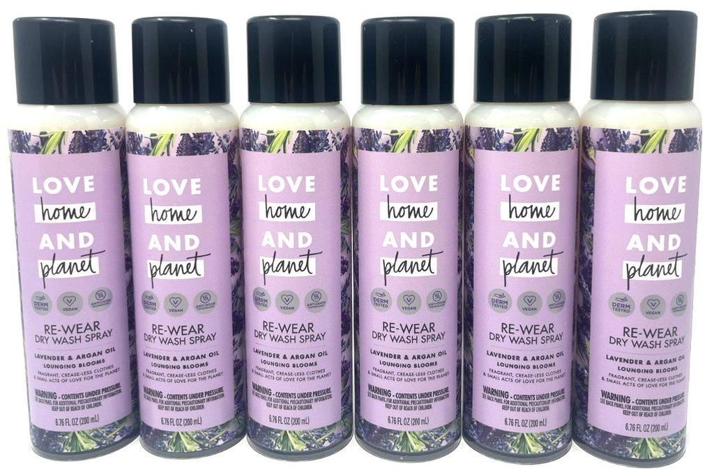 Re-Wear Dry Wash Spray - 6 Pack, 6.76 fl oz, Fresh Scent