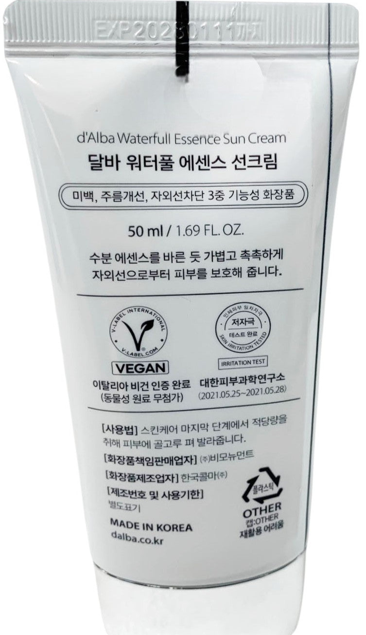 Waterproof SPF50+ Sun Protection Cream with Whitening & Anti-Aging Benefits