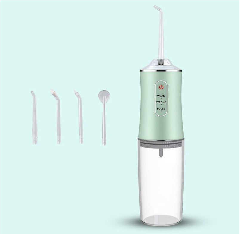 Portable Water Dental Flosser Teeth Cleaner with 3 Modes, Cordless & Rechargeable