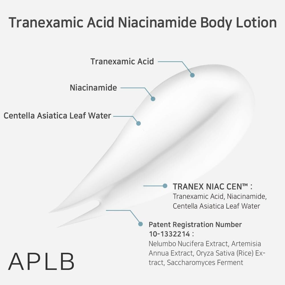 Tranexamic Acid Niacinamide Body Lotion 300ml - Brightening & Hydrating