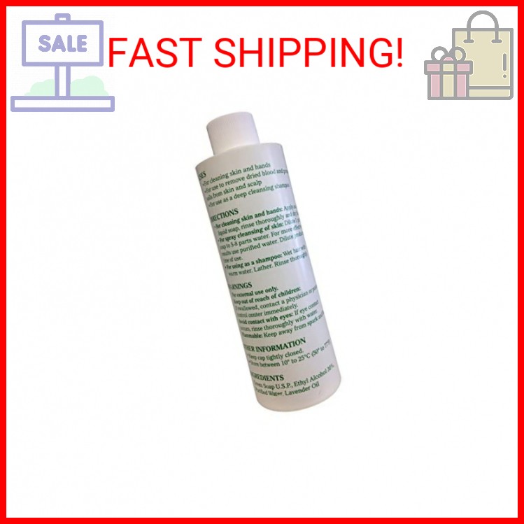 Green Soap Tincture - 16 oz Liquid Cleaning Solution for Personal & Household Use