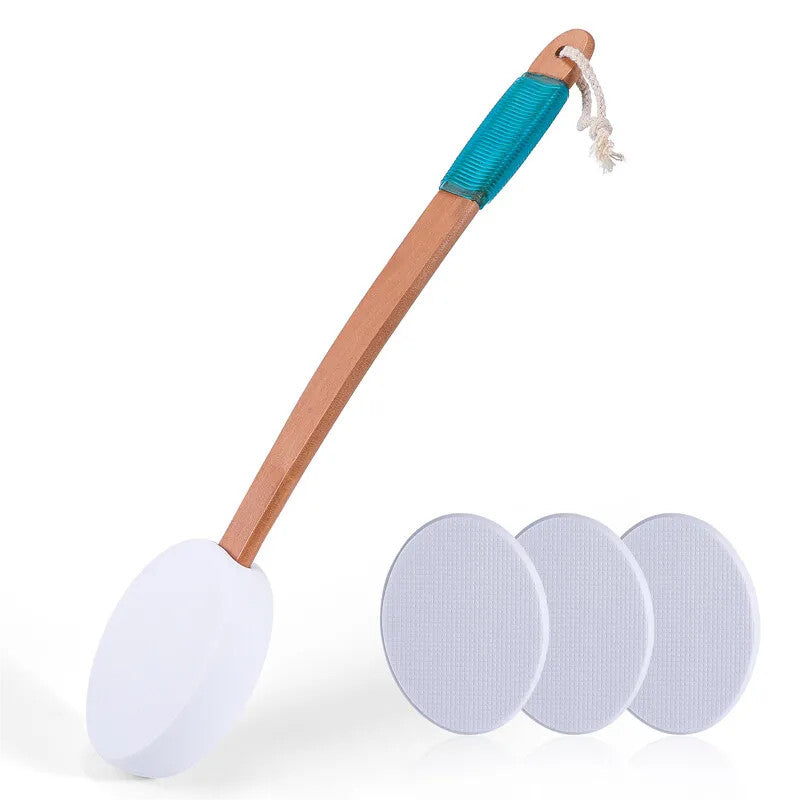 Long Lotion Applicator Back Brush for Self-Tanners and Lotions