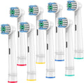 Electric Toothbrush Replacement Heads 8 Pack for Oral-B Braun