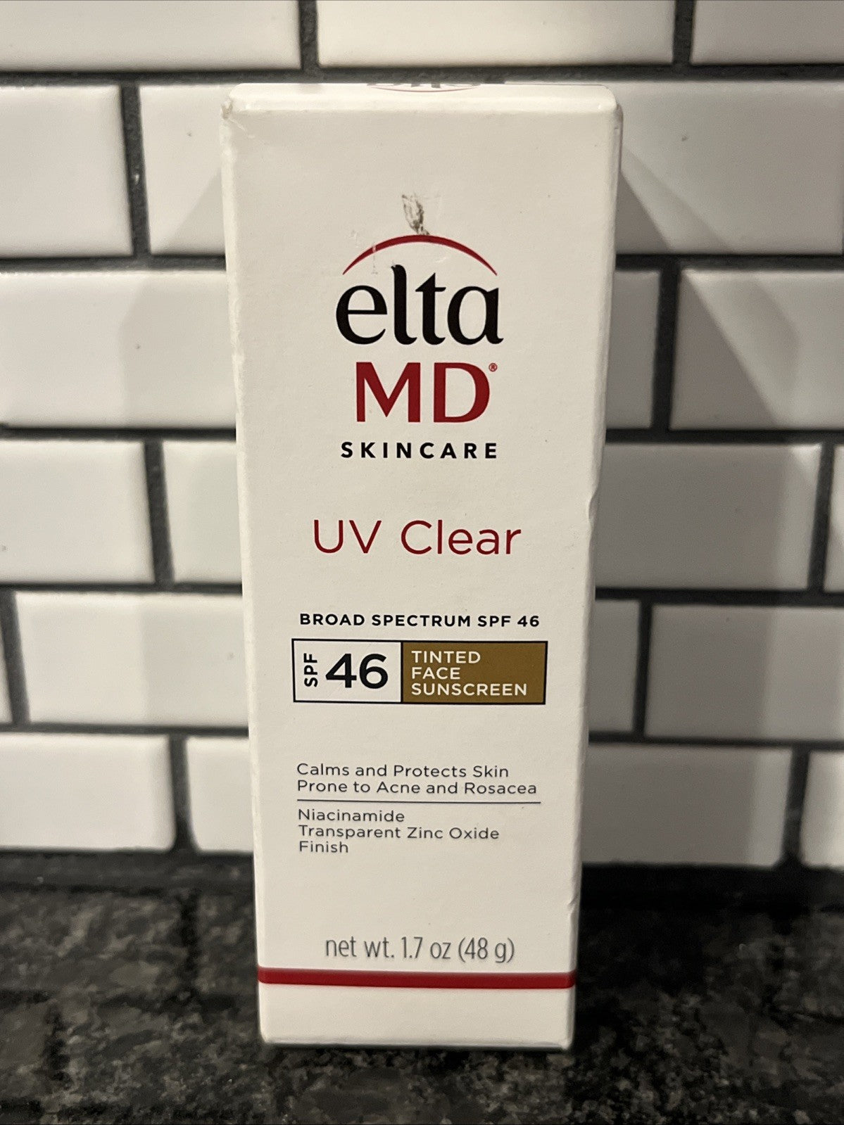 Broad Spectrum Tinted Sunscreen SPF 46 - 48g, Face Protection