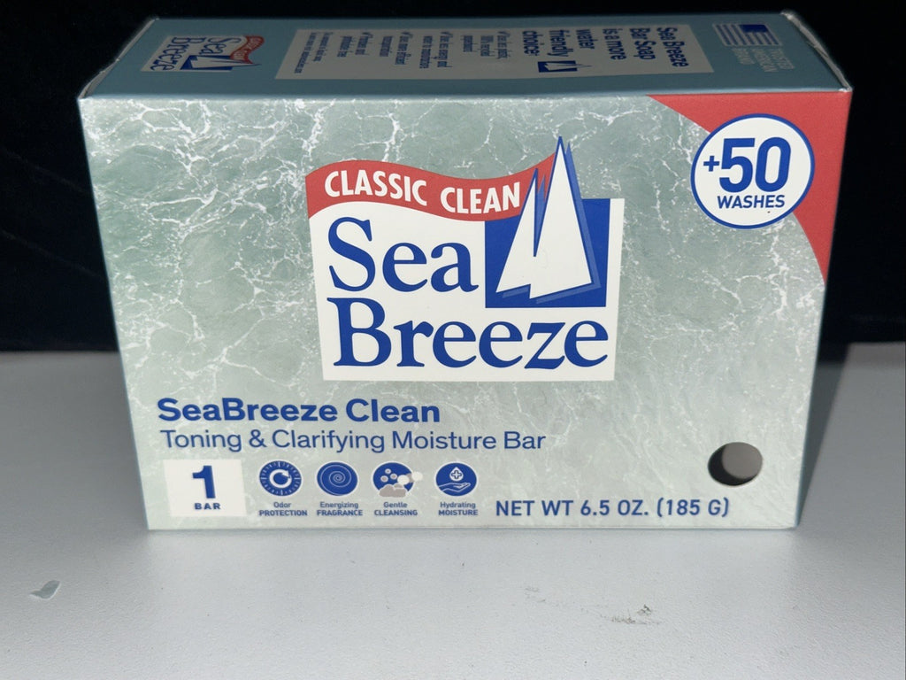 Sea Breeze Moisturizing Toning Bar Soap - 6.5oz Pack of 10