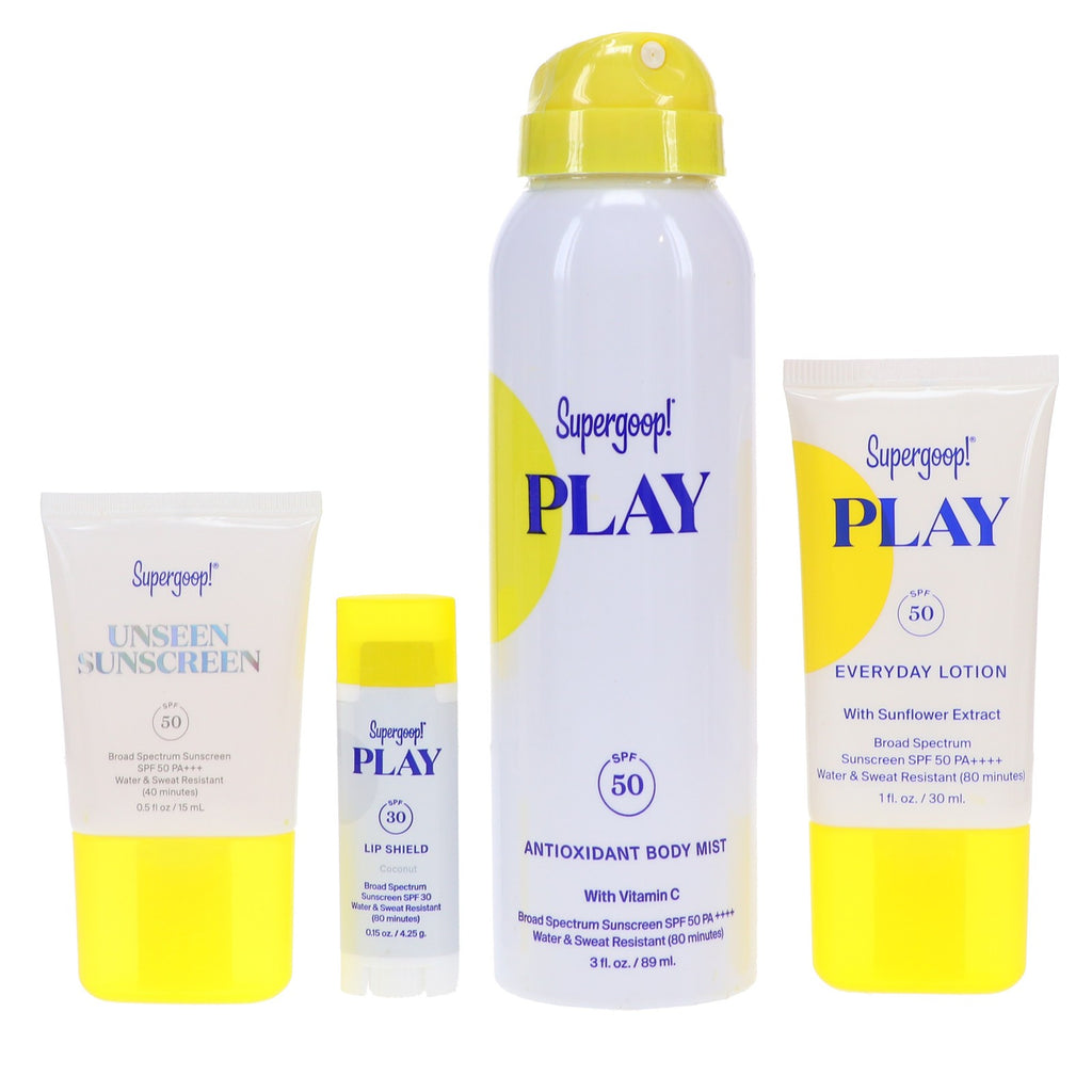 Travel SPF Kit with Sunscreen & Hydrating Skincare - TSA Friendly