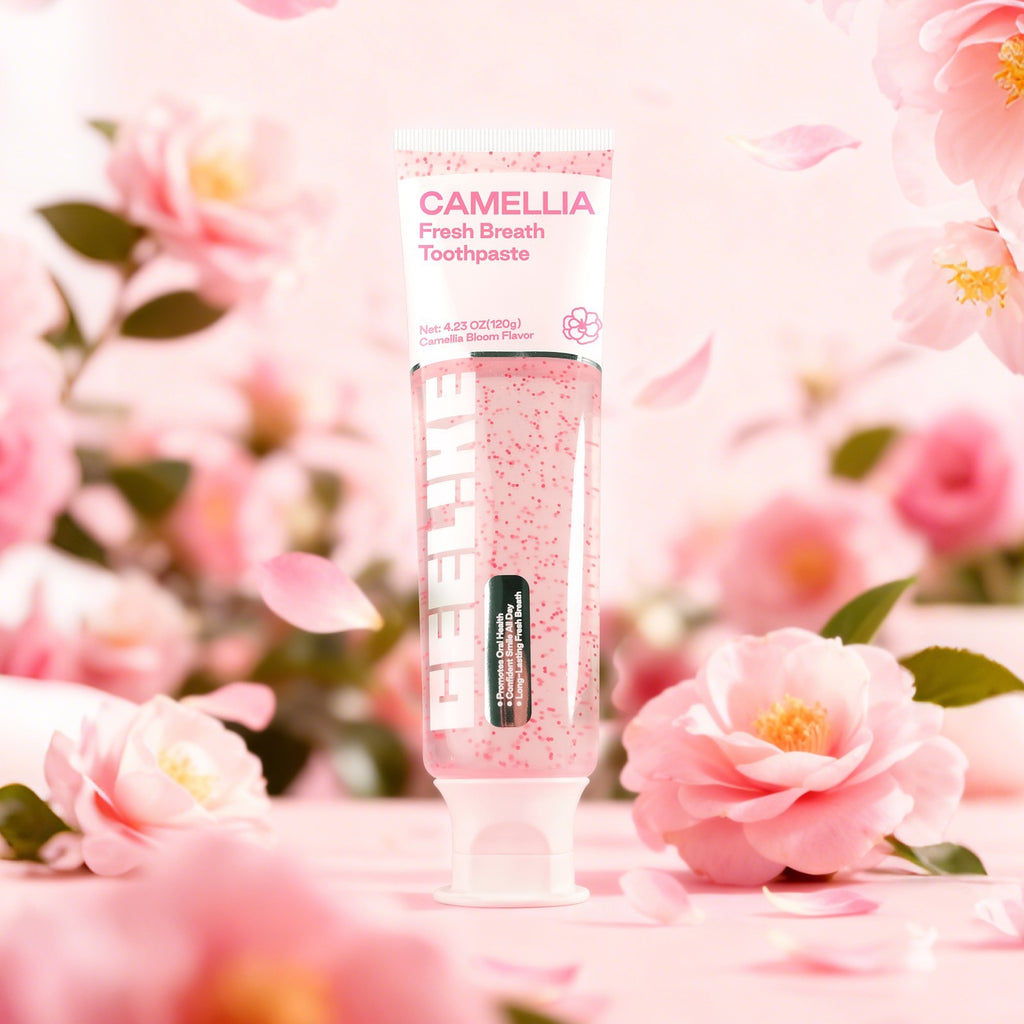 Fresh Breath Toothpaste with White Tea & Camellia Scent 120g - Gum Support