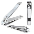 3-Pack Professional Stainless Steel Toe Nail Clippers with Curved Edges