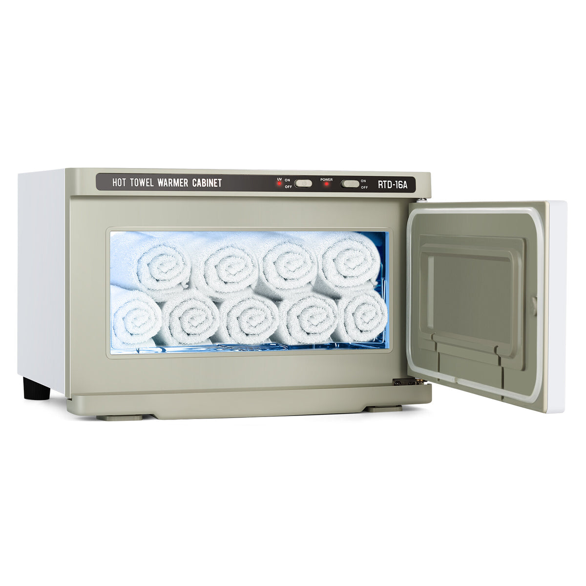 2-in-1 Towel Warmer and UV Sterilizer Cabinet for Spa and Salon