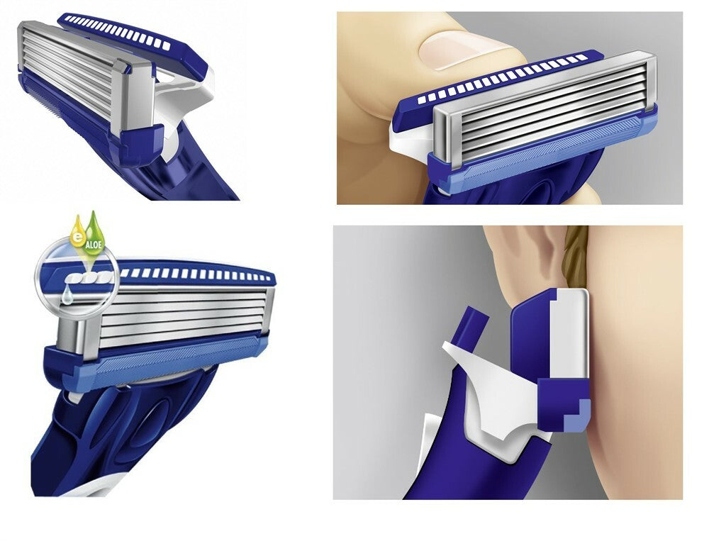 Schick Hydro 5 Sense Razor Handle for Hydro 3 Cartridges - Personal Grooming