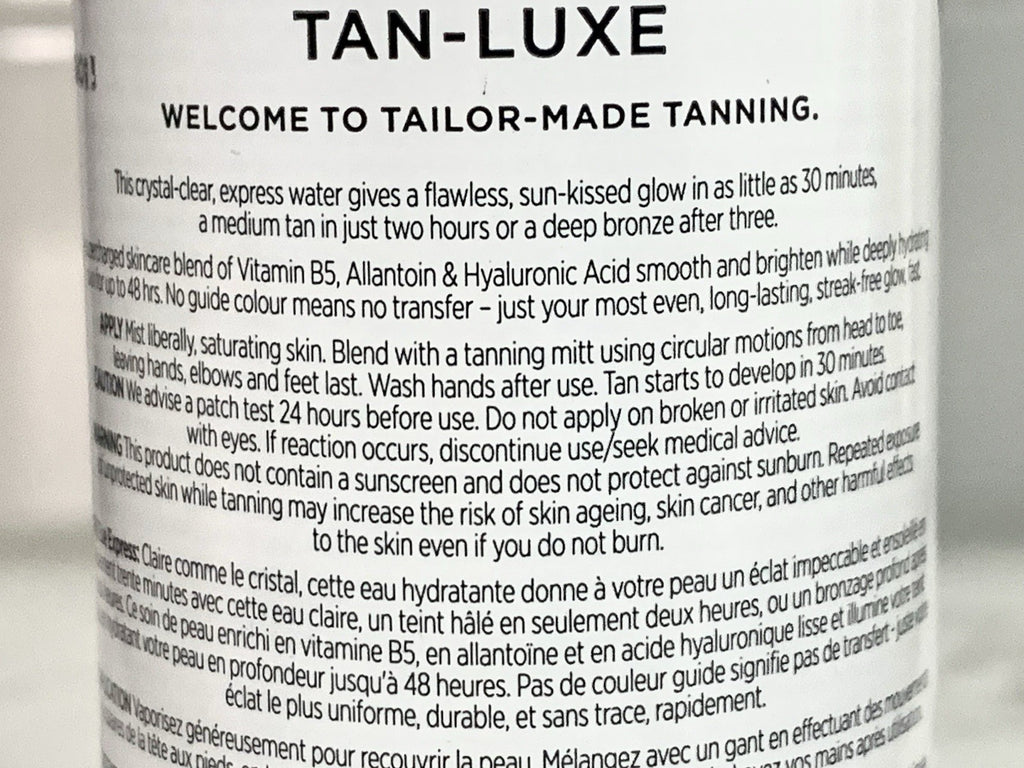 Self Tan Water Hydrating Instant Tanning Spray - 6.76 oz, 200 ml