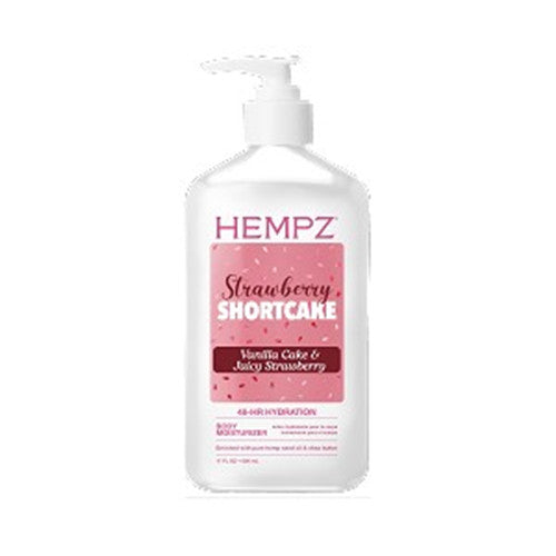 Strawberry Shortcake Body Lotion - 17oz Hempz Moisturizer with Long-Lasting Scent