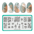 Maniology Nail Stamping Plate M067 Cactus for Nail Art