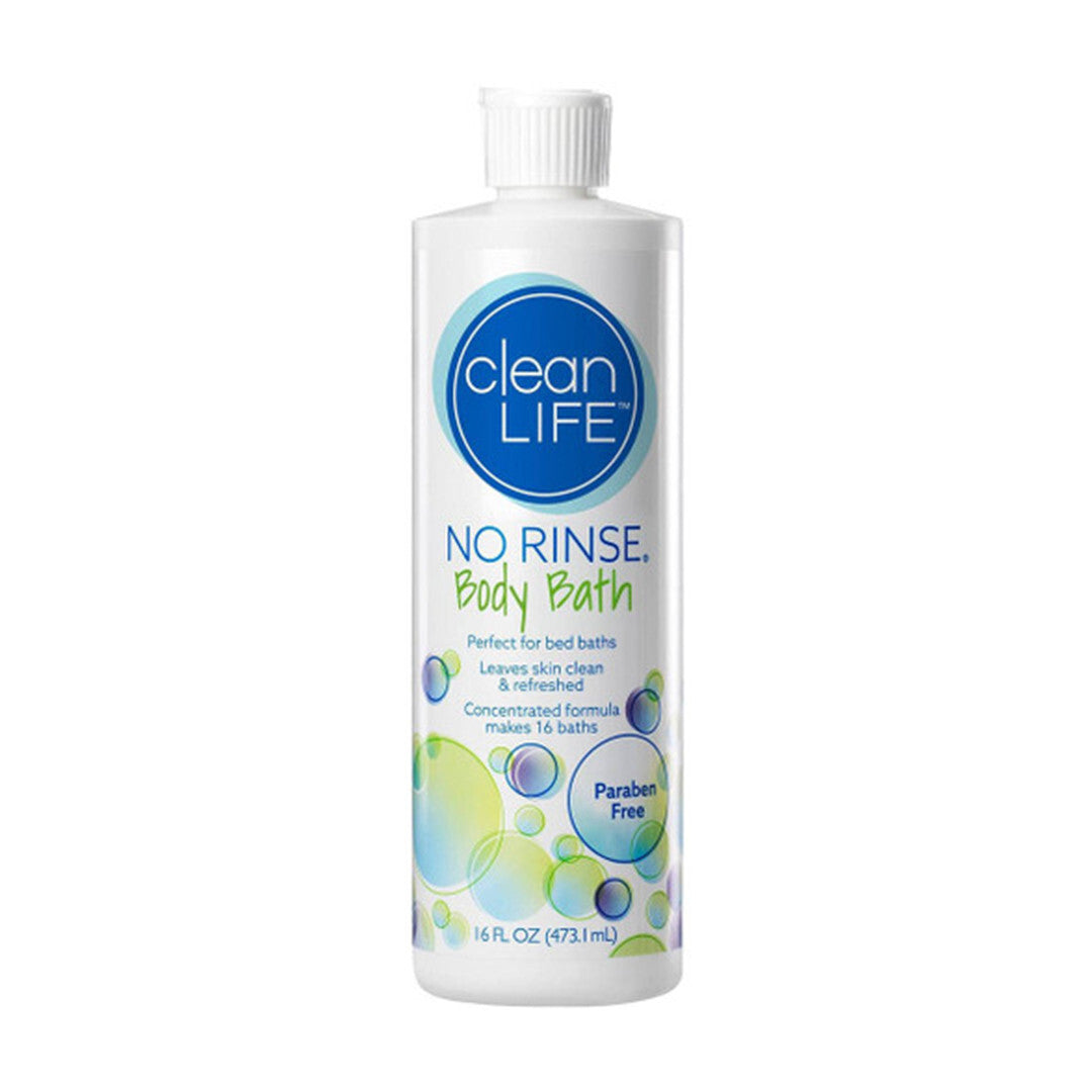 No Rinse Body Bath 16 oz - Gentle, Rinse-Free Skin Cleanser for Seniors