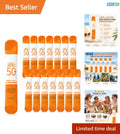 SPF 50 Mini Sunscreens 15-Pack Travel Size for Outdoor & Daily Use