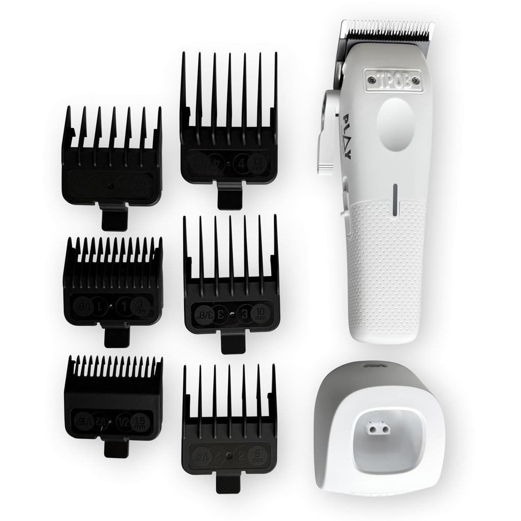 Professional Cordless Hair Clippers for Men - Dual Speed, with Guide Combs