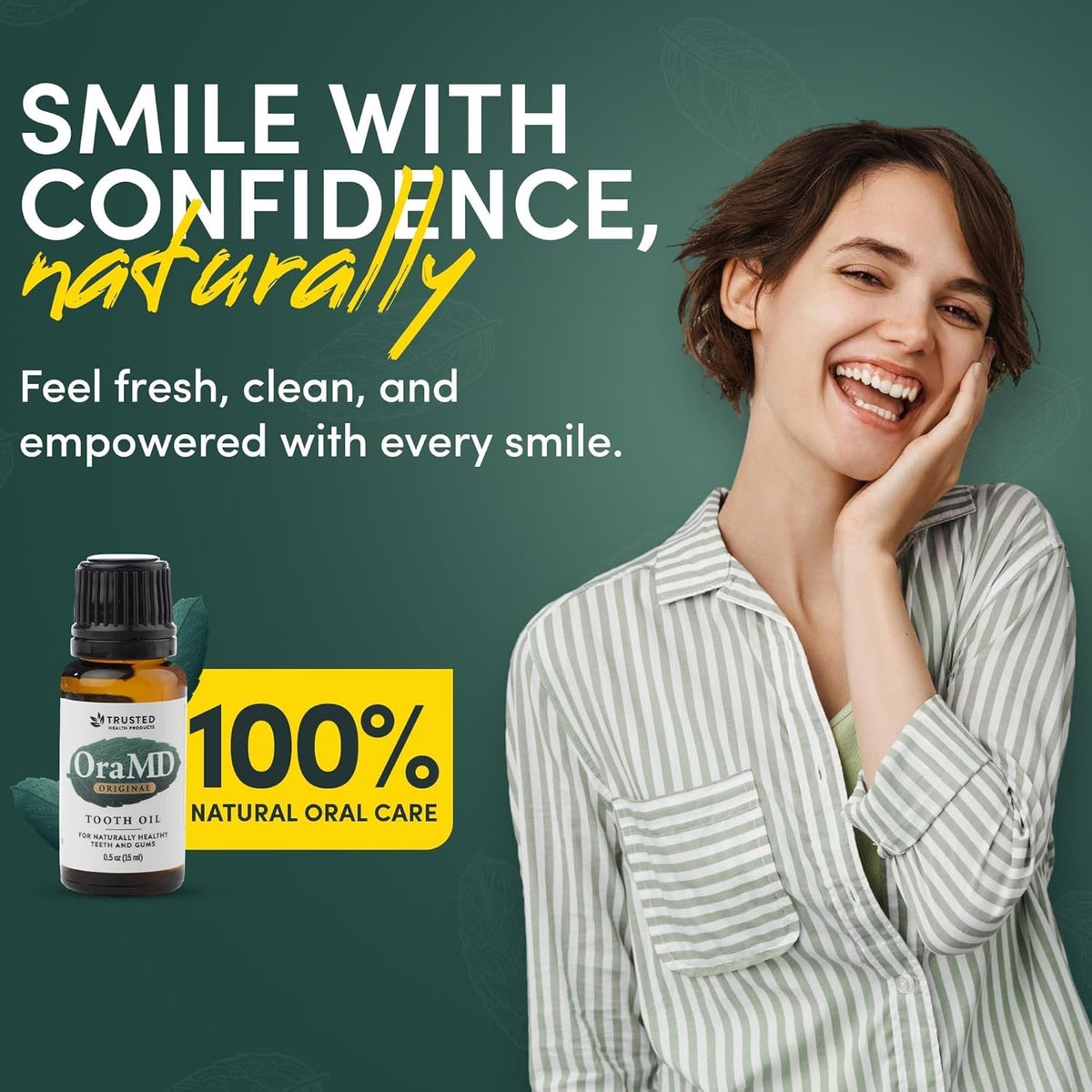 Natural 4-in-1 Tooth Oil for Gum & Gingivitis Relief 15ml