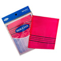 Exfoliating Washcloth Bath Mitt - Pink, 6 Pack Korean Body Scrubber