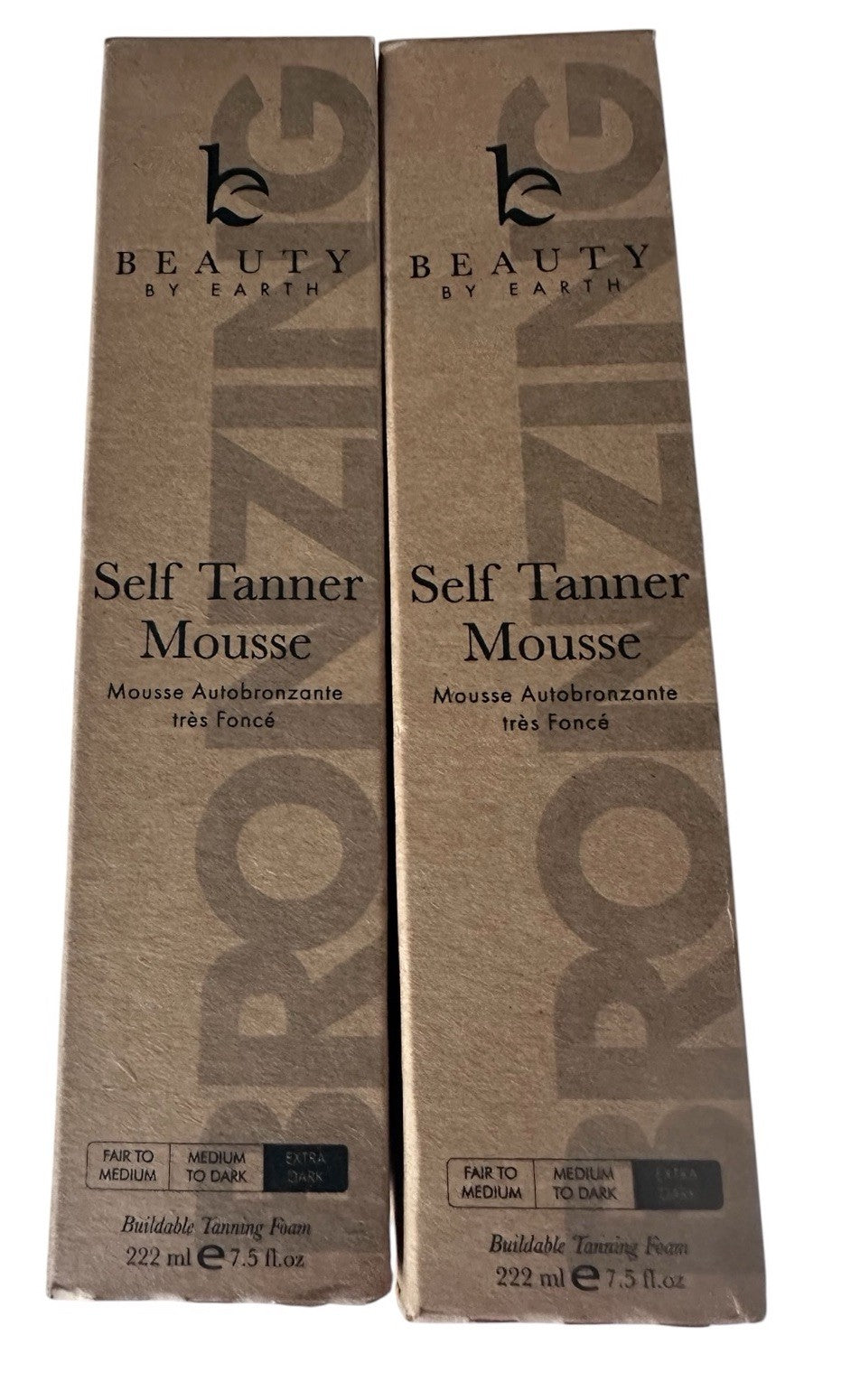 Self Tanner Mousse Extra Dark - Set of 2 7.5 fl oz | Sunless Tanning