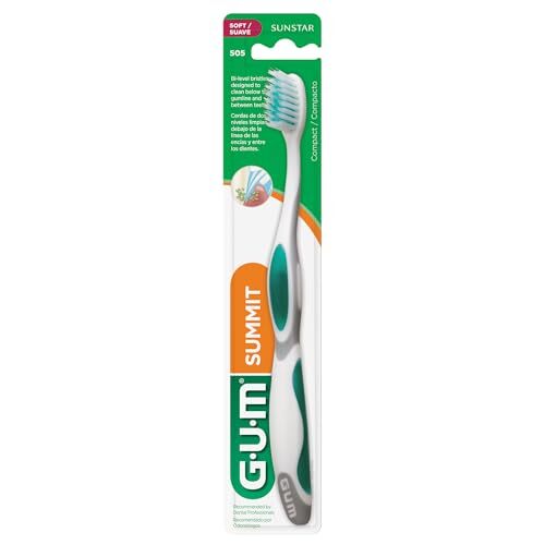 Ultra Soft Manual Toothbrush Pack of 12 - Tapered Bristles for Sensitive Gums